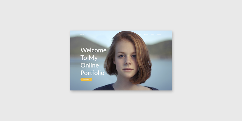 Portafolio con Flexbox