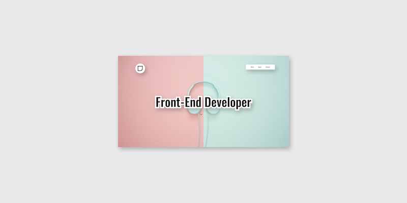 Portafolio para Desarrollador Front-End