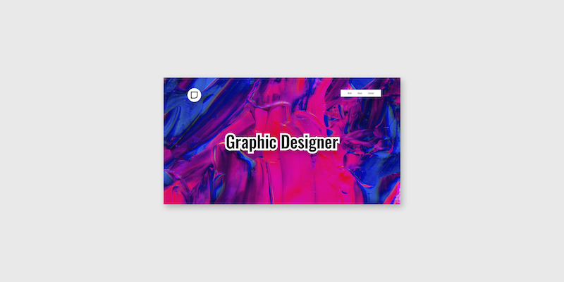 Portafolio para Diseñador Gráfico
