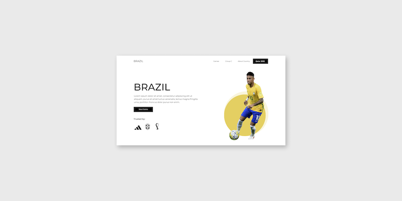 Práctica de HTML y CSS (SASS) con el Mundial – Brazil