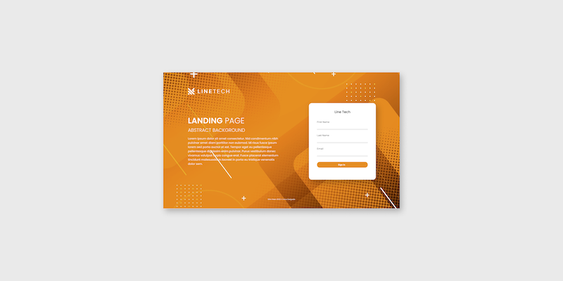 Crea una Landing Page con SASS  – Linetech