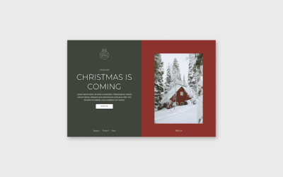 Construcción De Landing Page Para Navidad con Bootstrap 5